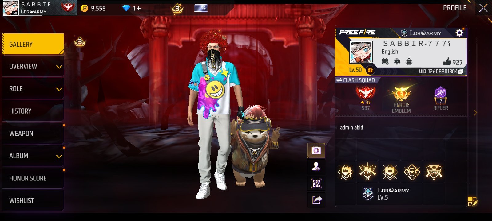 Free fire id sell ✅