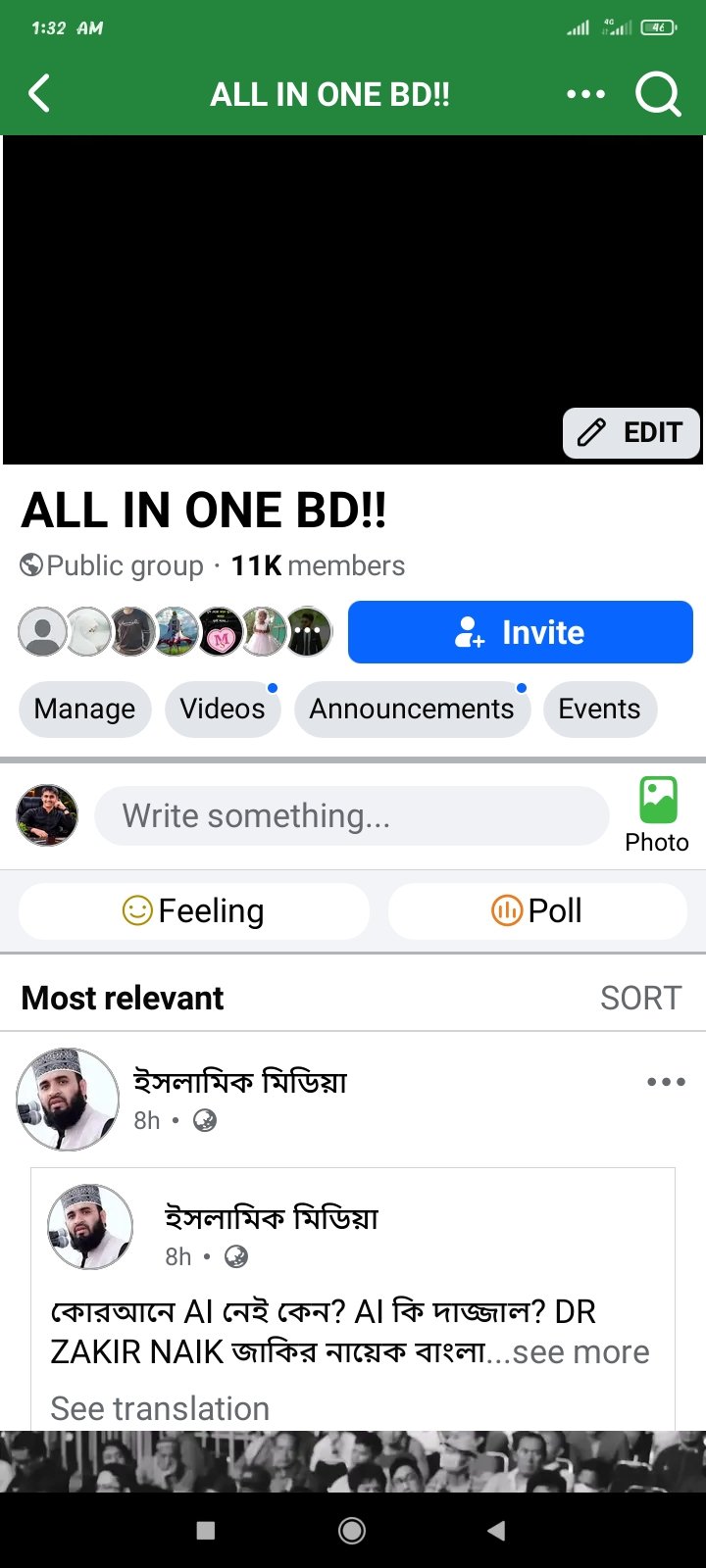 11k member Facebook group
