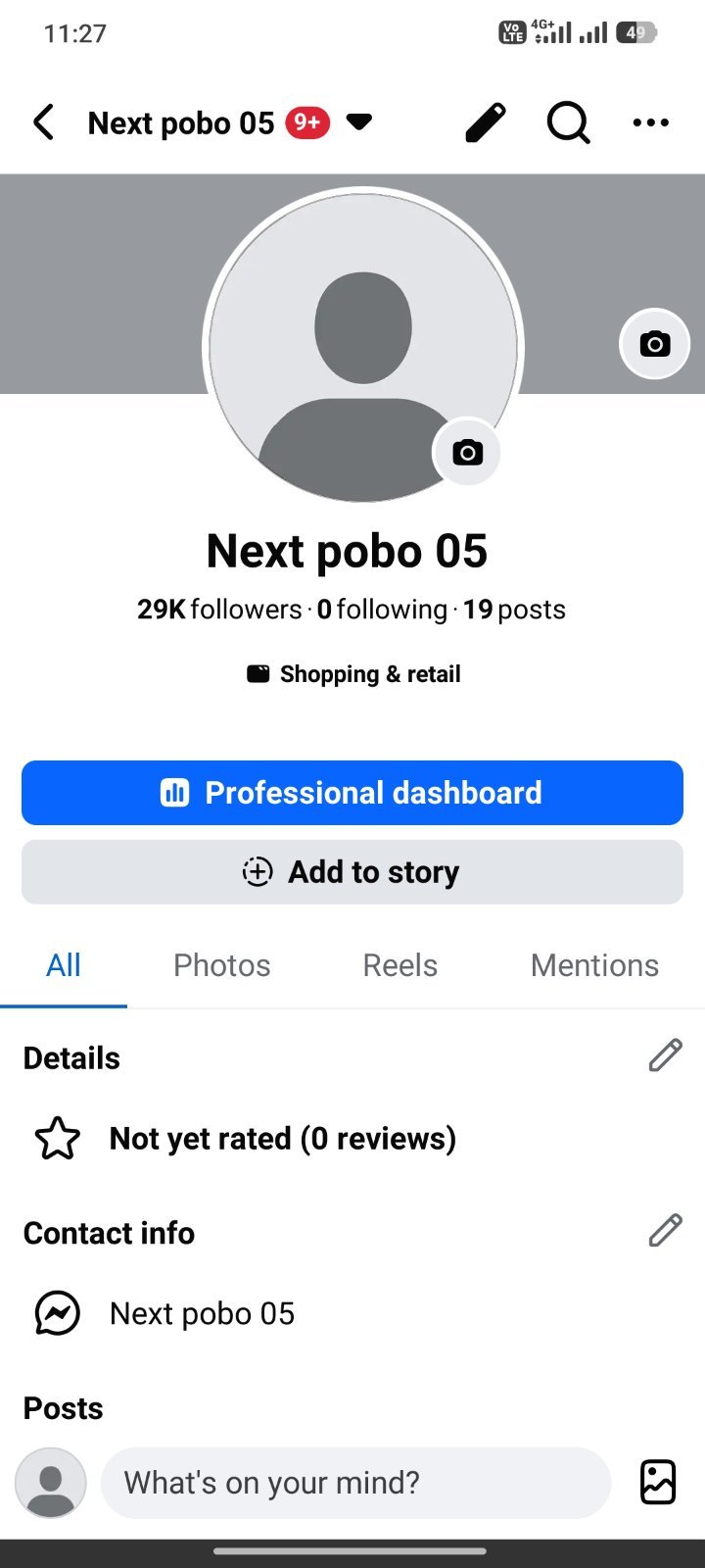 29k Organic followers Facebook page.