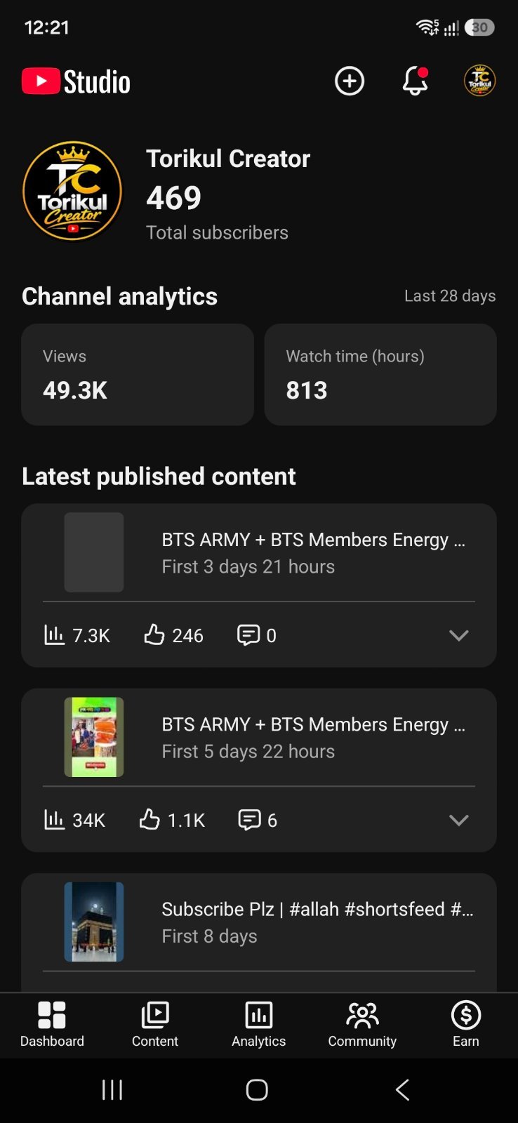 Small Youtube Channel Sell Post