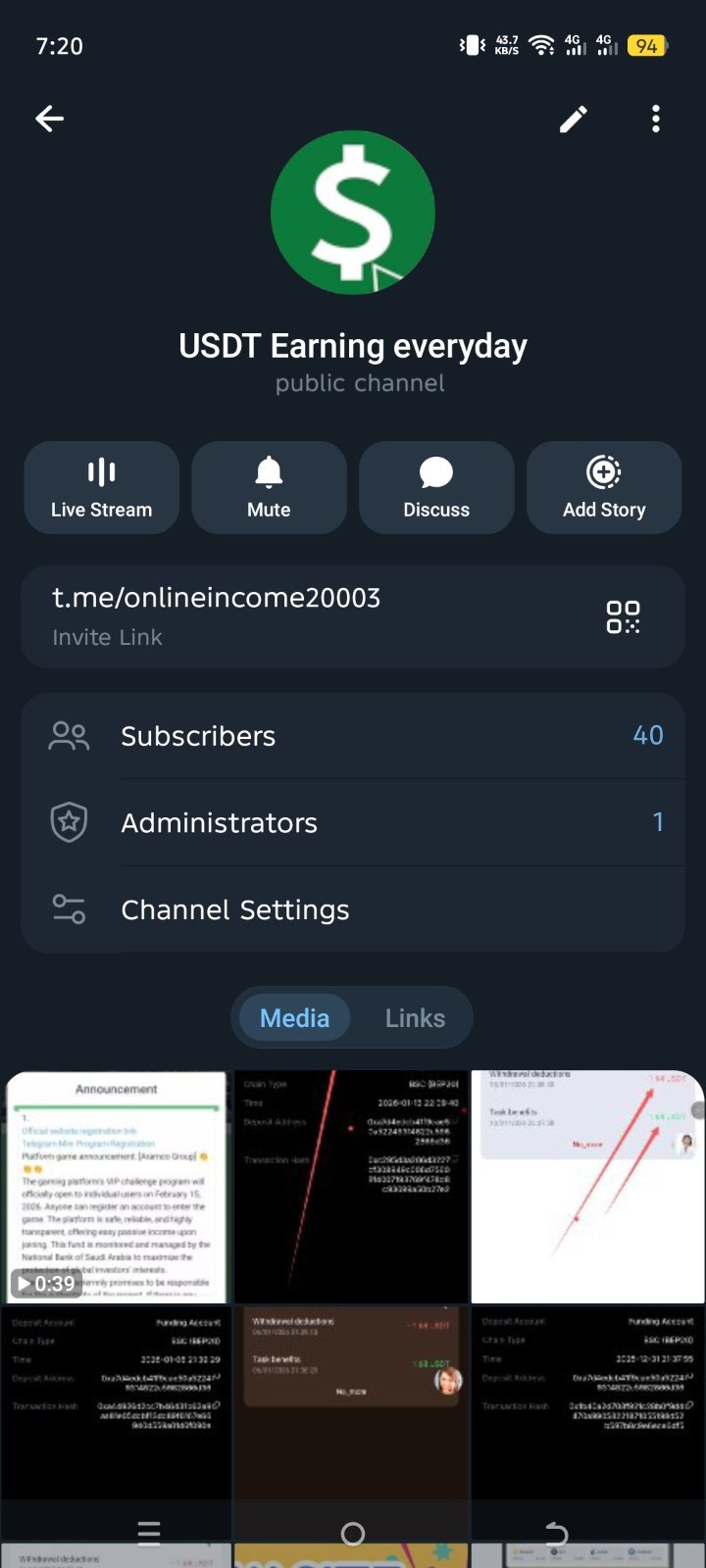Telegram channel