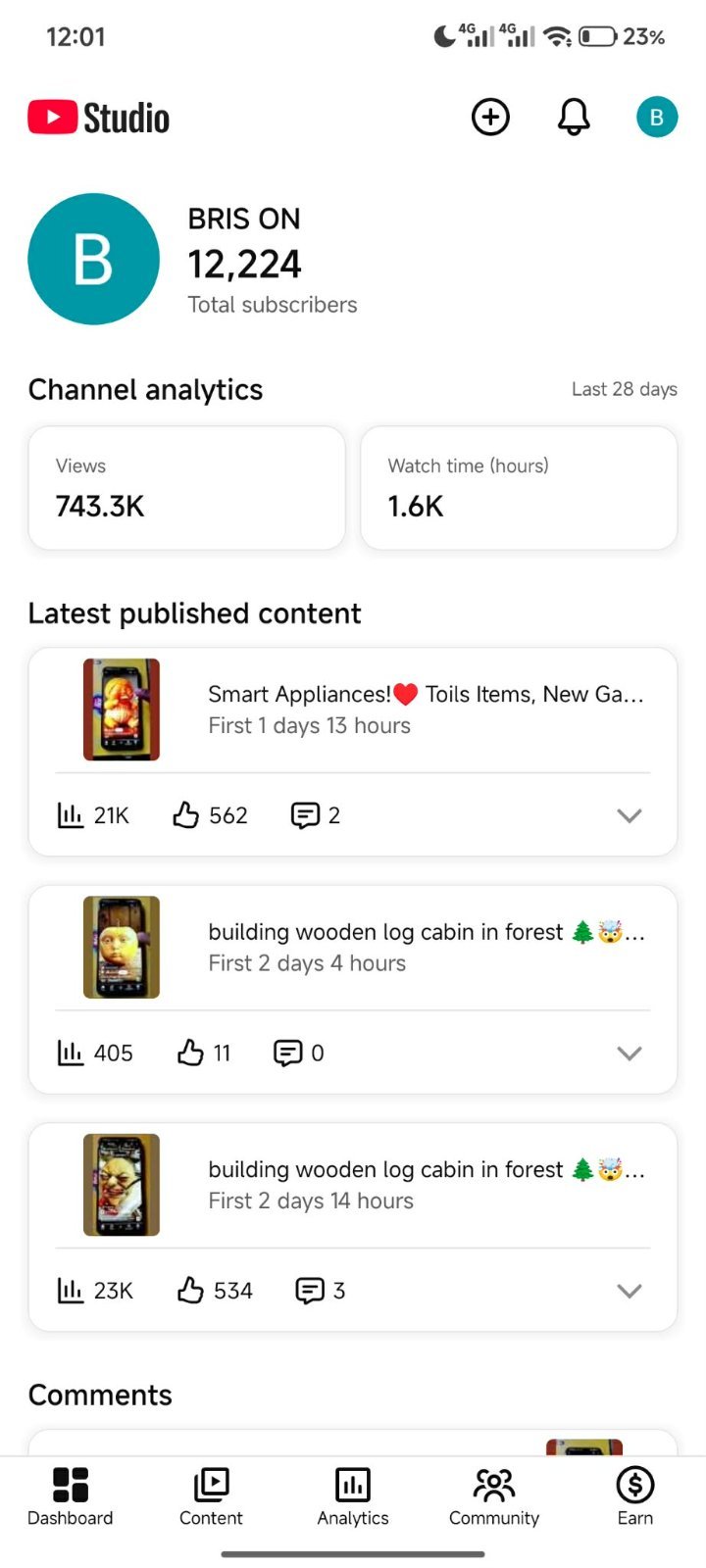 ফুল রানিং ইউটিউব চ্যানেল টি বিক্রয় করা হবে।