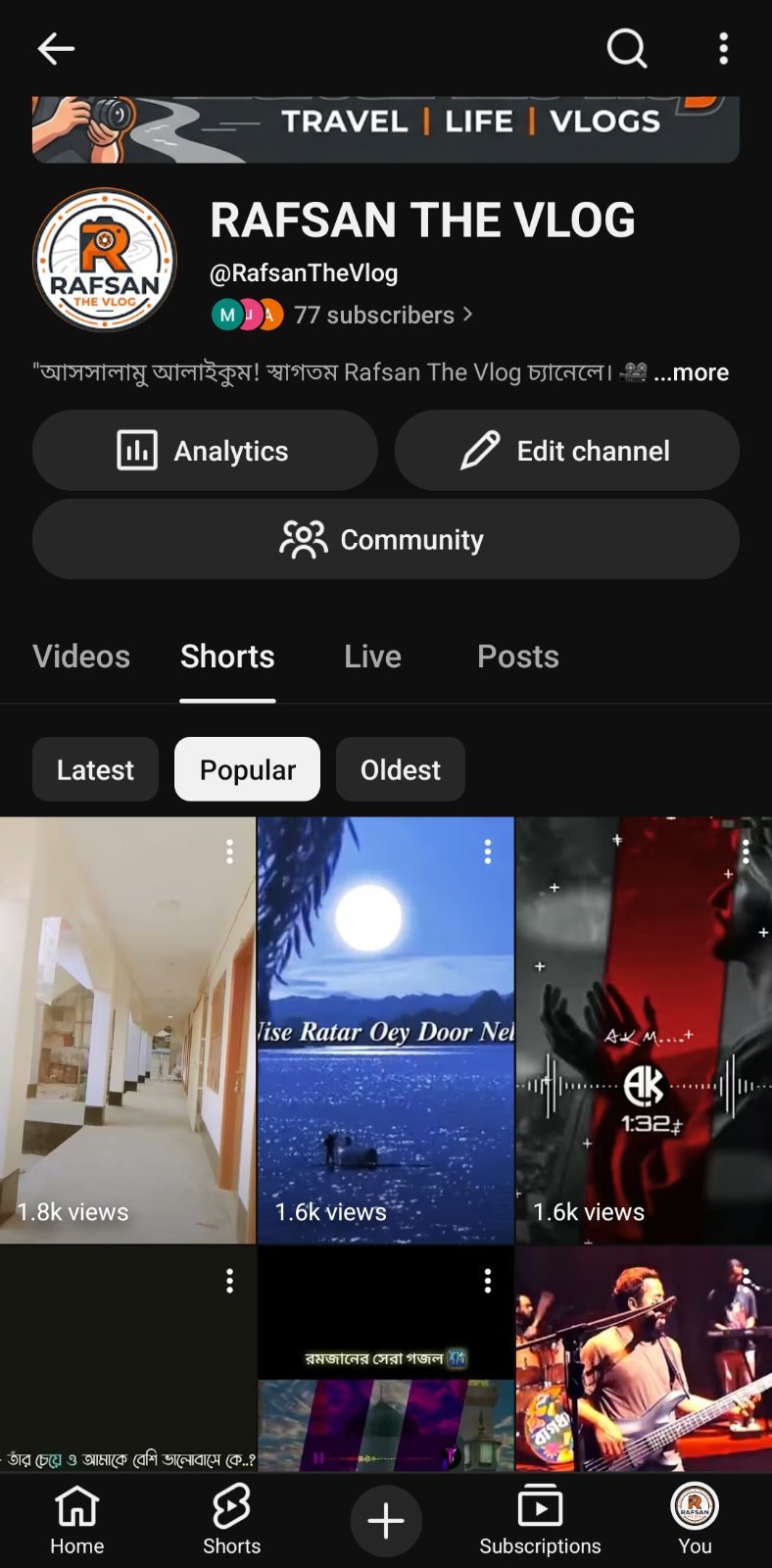 Youtube chanel sell hobe