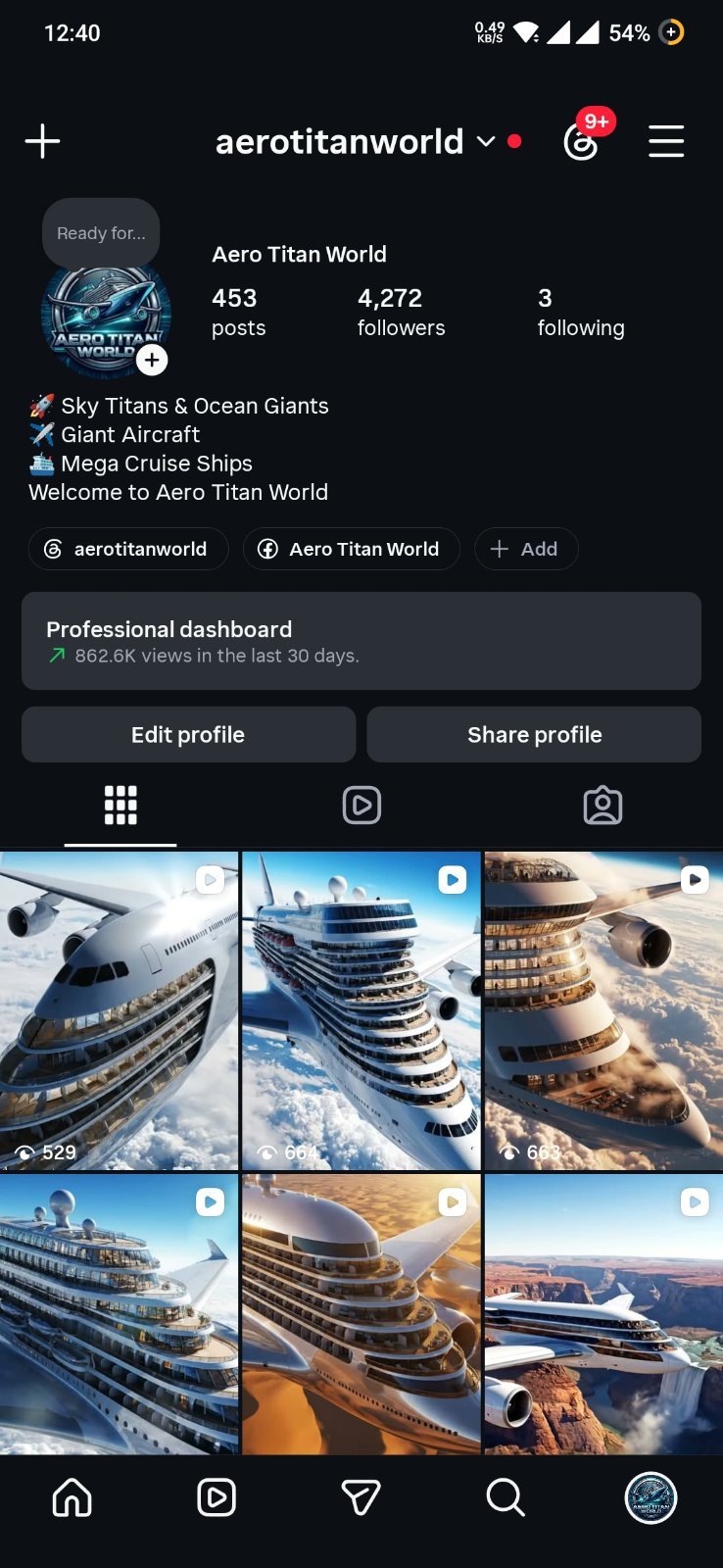 Instagram account for sell