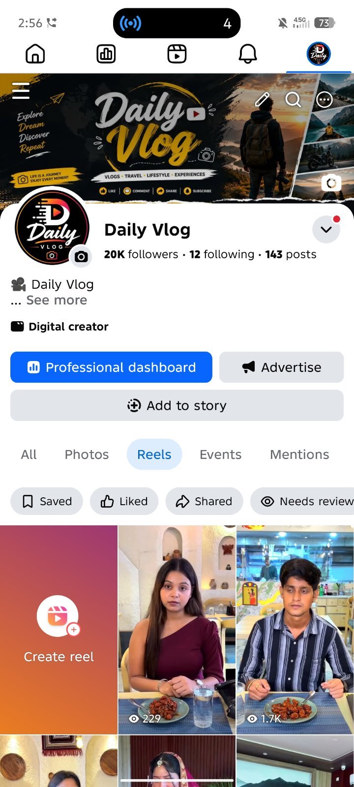 20k Follower Non Monetize Page For Sale